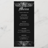 Menu Elegant Halloween Wedding (Voorkant)