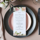Menu Elegant Roos Romance Wedding