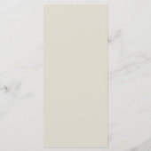 Menu Elegant Rustic Wedding (Achterkant)