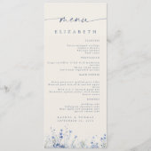 Menu Elegant Wedding Reception (Voorkant)