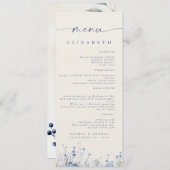 Menu Elegant Wedding Reception (Voorkant / Achterkant)