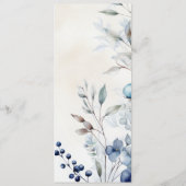 Menu Elegant Wedding Reception (Achterkant)