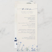 Menu Elegant Wedding Reception (Voorkant / Achterkant)