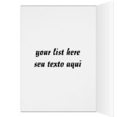 menu / ementa (Binnen (Links))