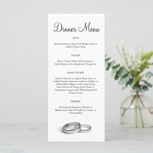 Menu Eternity (Staand voorkant)