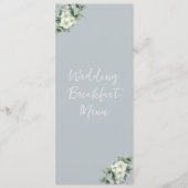 Menu Eucalyptus Weddenschap (Voorkant)