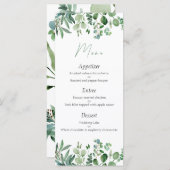 Menu Eucalyptus Weddenschap (Voorkant / Achterkant)