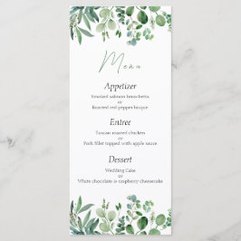 Menu Eucalyptus Weddenschap