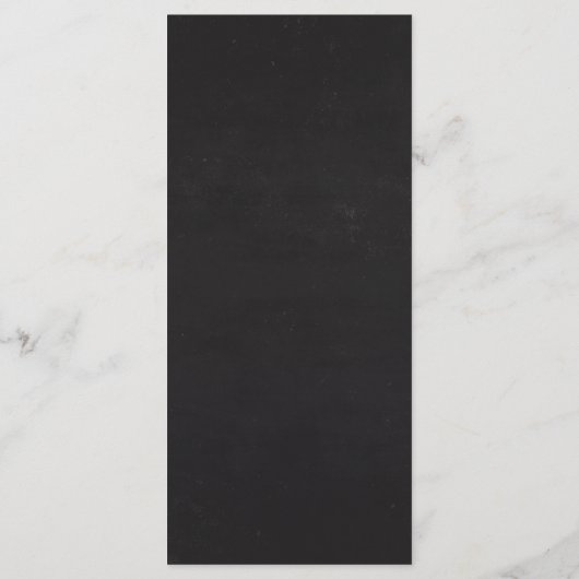 Menu Faux Chalkboard Hanging Lantern Rustic (Achterkant)