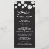 Menu Faux Chalkboard Hanging Lantern Rustic (Voorkant)