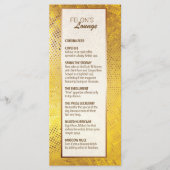 Menu "Felon's Lounge" (Voorkant)