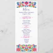 Menu Fiesta-partij (Voorkant)