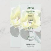 Menu Fijne Gele Rijk Weddenschap (Voorkant / Achterkant)