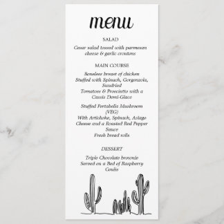Menu Flat