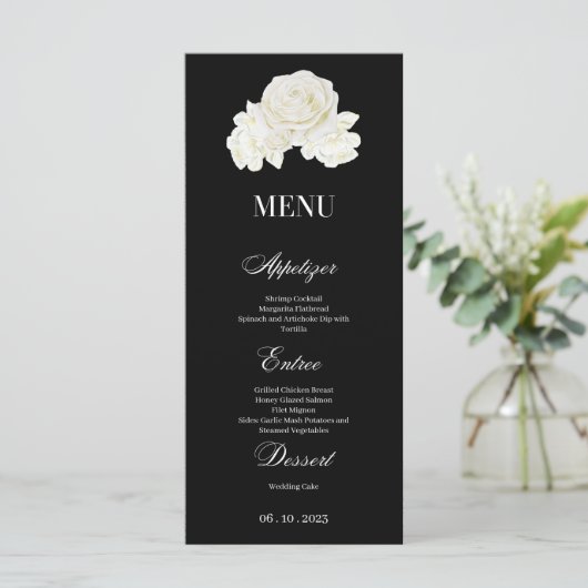 Menu Flat (Staand voorkant)