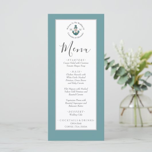 Menu Flat (Staand voorkant)