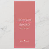 Menu Fles & Red Wine Style (Achterkant)