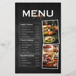 Menu Flyer