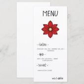 Menu Frida Collectie (Voorkant / Achterkant)