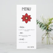 Menu Frida Collectie (Staand voorkant)