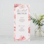 Menu Garden Tea Party Vrijgezellenfeest (Staand voorkant)