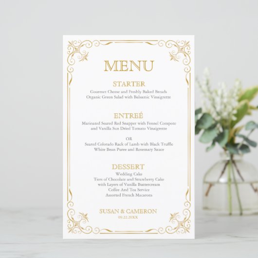  menu Gatsby | bewerkbare kleur (Staand voorkant)