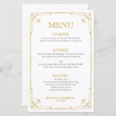 menu Gatsby | bewerkbare kleur (Voorkant / Achterkant)