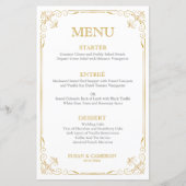  menu Gatsby | bewerkbare kleur (Voorkant)