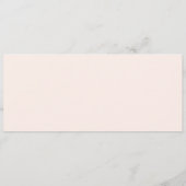 Menu Geometrische Romance veer (Achterkant)