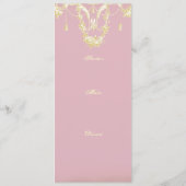 Menu Georgiana (Pony Pink) (Achterkant)