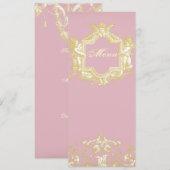 Menu Georgiana (Pony Pink) (Voorkant / Achterkant)