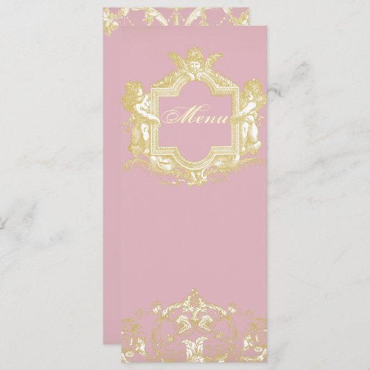 Menu Georgiana (Pony Pink) (Voorkant / Achterkant)