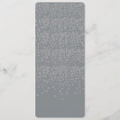 Menu Glitter, Roos, diamanten en weduwen (Achterkant)