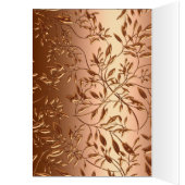 Menu Gold Table Placement Kaart (Binnen (Links))