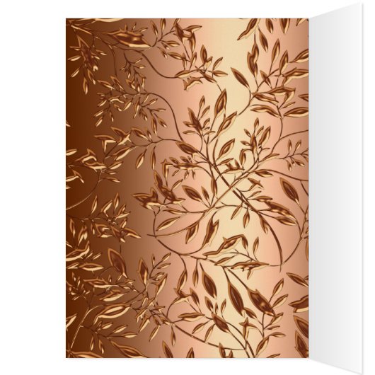 Menu Gold Table Placement Kaart (Binnen (Links))