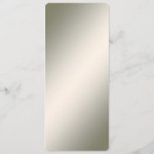 Menu Goud  Lijst (Achterkant)