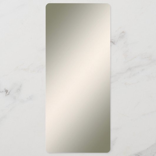 Menu Goud  Lijst (Achterkant)