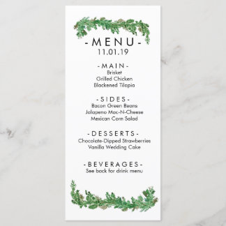 Menu GreenGarland-evenement