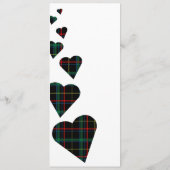 Menu Groen Tartan (Achterkant)