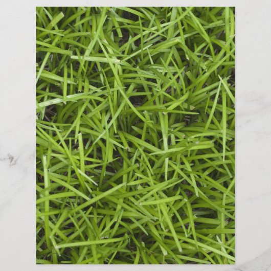 Menu Groene grass Backyard Wedding (Achterkant)
