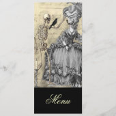 Menu Halloween Masquerade Ball (Voorkant)