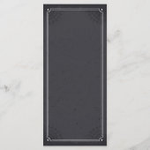 Menu Halloween Party (Achterkant)