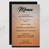 Menu Halloween Ravens Matching (Voorkant / Achterkant)