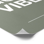 MENU: HAPJES – Grappige Keuken Poster (Hoek)