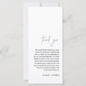 Menu HARLOW Minimalist Weddenschap 4x9 (Achterkant)