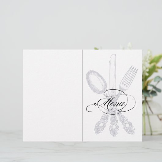 Menu-Hoesje (Staand voorkant)