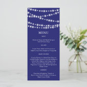 Menu Indigo Twinkle Lights (Staand voorkant)