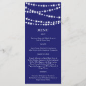 Menu Indigo Twinkle Lights (Voorkant)