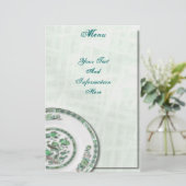 Menu-items Briefpapier (Staand voorkant)