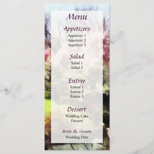 Menu Japanse lenteverbindingen... (Voorkant)